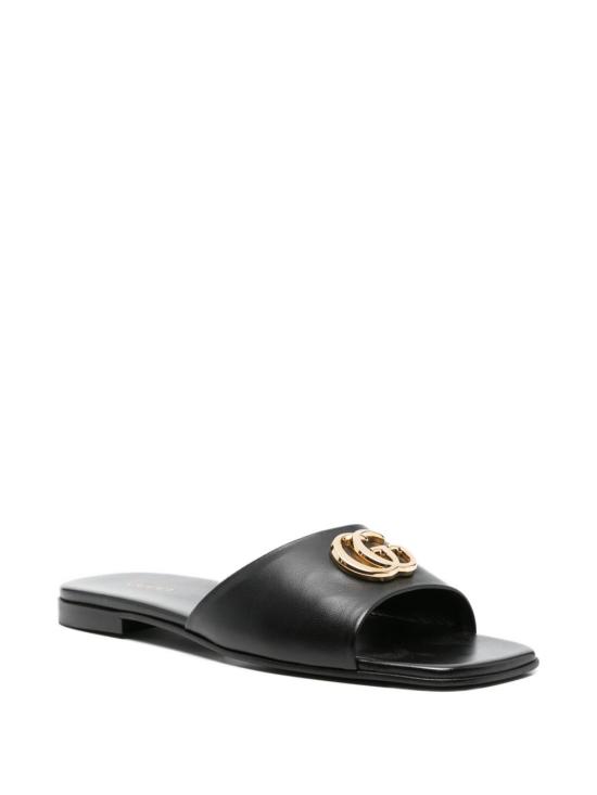 26FW 구찌 뮬/슬리퍼 870700 BKO001000 Black - GUCCI