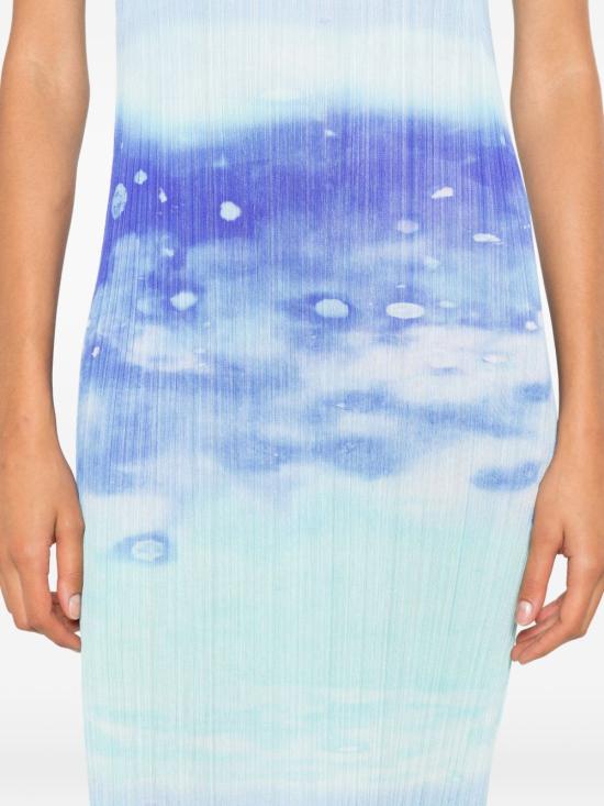 26SS 플리츠플리즈 미디 원피스 PP66JH716 72 LIGHT BLUE - PLEATS PLEASE