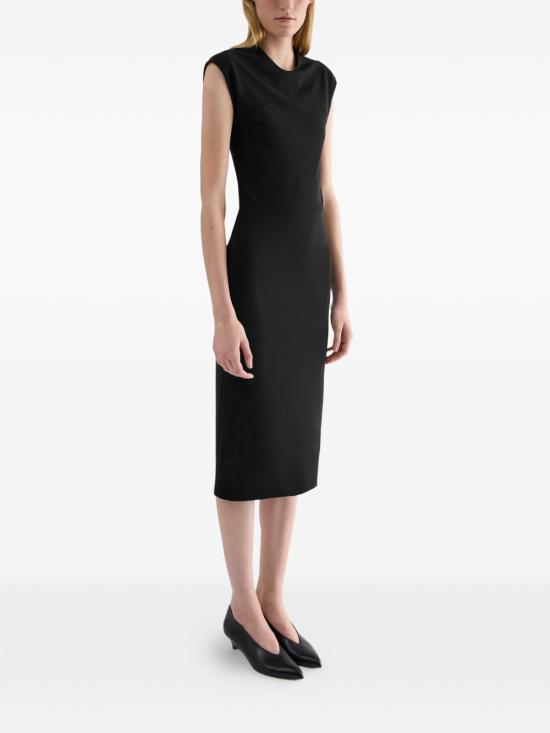 26FW 질샌더 미디 원피스 J02CT0638 J20388001 BLACK - JIL SANDER