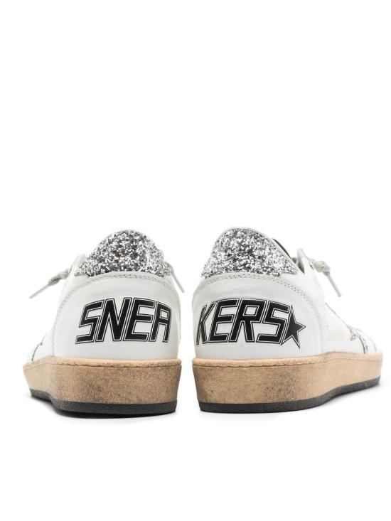 26FW 골든구스 글리터 스타 볼스타 스니커즈 GWF00117 F00377311325 SILVER - GOLDEN GOOSE