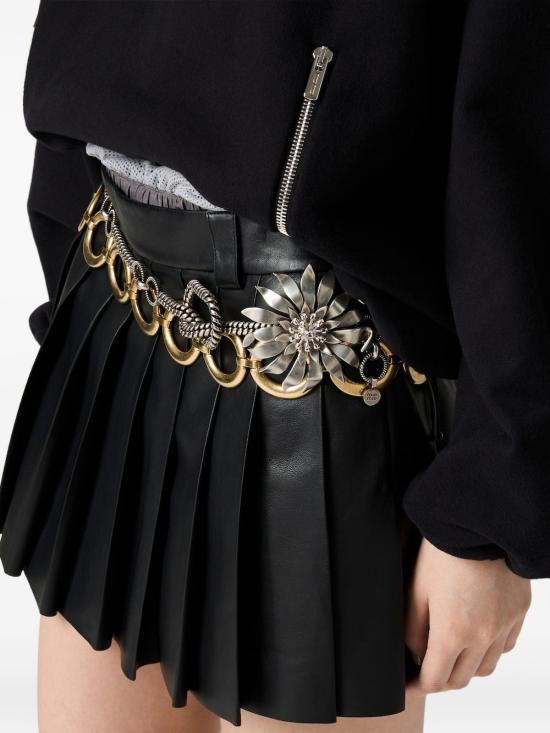 26FW 미우미우 스웨터 MJL043 15V3F0002 BLACK - MIU MIU