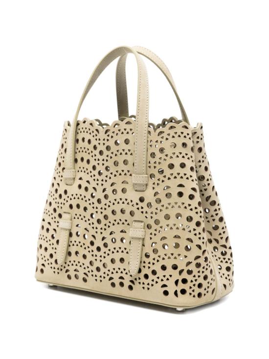 26FW 알라이아 비엔 웨이브 럭스 카프스킨 미나 20 백 AA1S06720CA322 605 GREEN - ALAIA