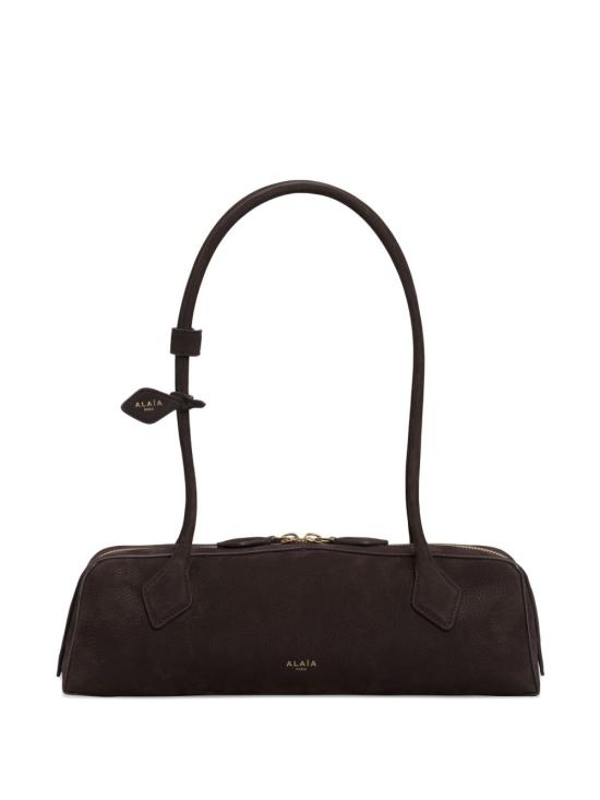 26FW 알라이아 르 테켈 미디움 레더 숄더백 AA1S06033CA214 741 BROWN