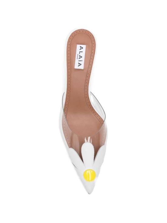 26FW 알라이아 힐/펌프스 AA3M2026O022 B32 YELLOW - ALAIA