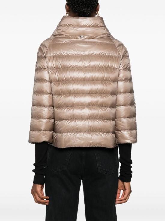 26FW 에르노 소피아 레귤러 핏 케이프 다운 자켓 PI0046DIC 12017Z2600 GREY - HERNO