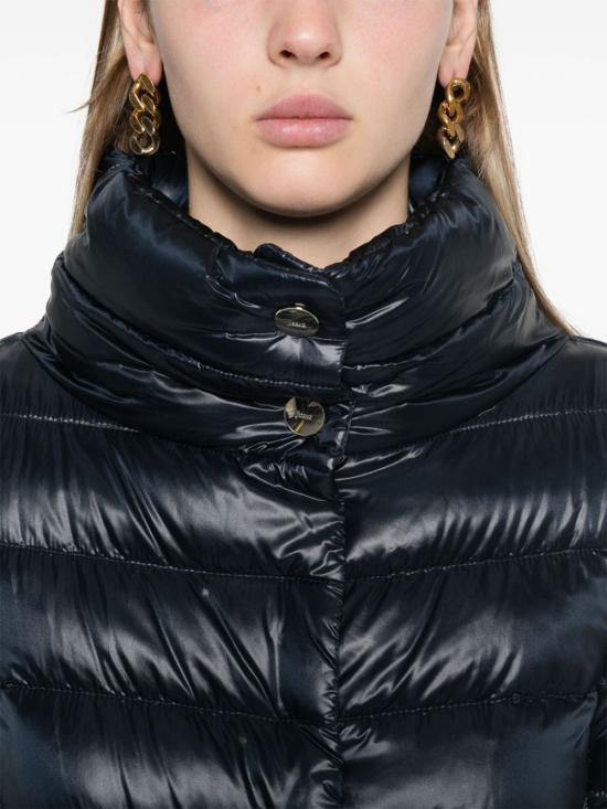 26FW 에르노 아멜리아 A 쉐입 패딩 PI0505DIC 12017Z9200 NAVY - HERNO