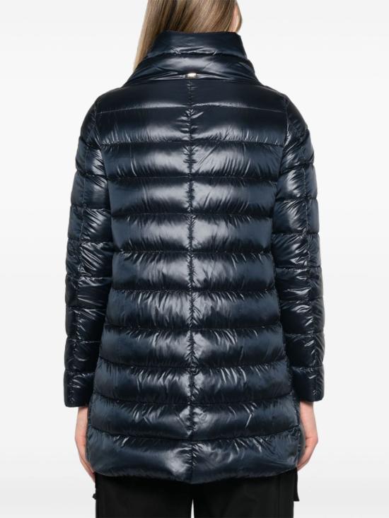 26FW 에르노 아멜리아 A 쉐입 패딩 PI0505DIC 12017Z9200 NAVY - HERNO