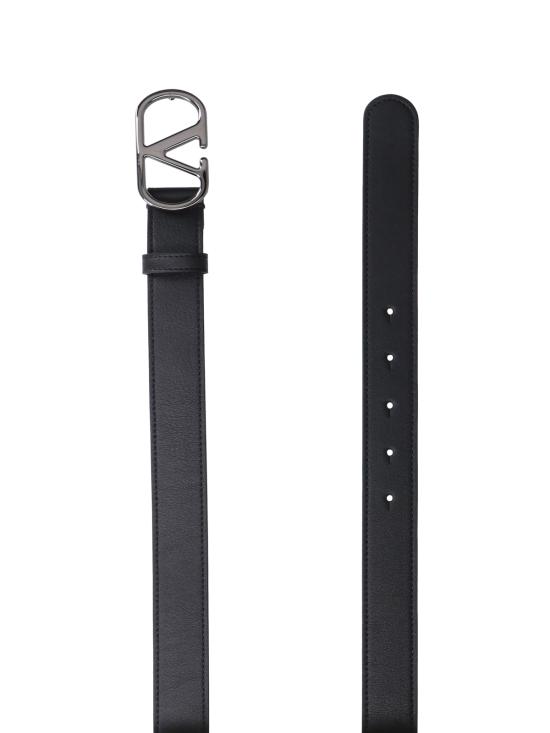 26FW 발렌티노 가라바니 가죽 벨트 9Y2T0SM3BQT 0NO Black - VALENTINO GARAVANI
