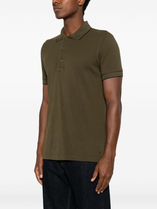 26FW 톰포드 폴로 티셔츠 JPS019 JMT015GNZ GREEN - TOMFORD