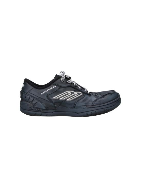 26FW 발렌시아가 햄튼스 미디움 원 아웃 스니커즈 841765 WCURB 1000 BLACK