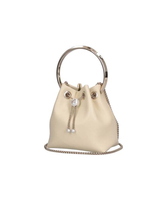 26FW 지미추 토트백 BON BON TYT BUTTERMILK LIGHT GOLD Cream - JIMMY CHOO