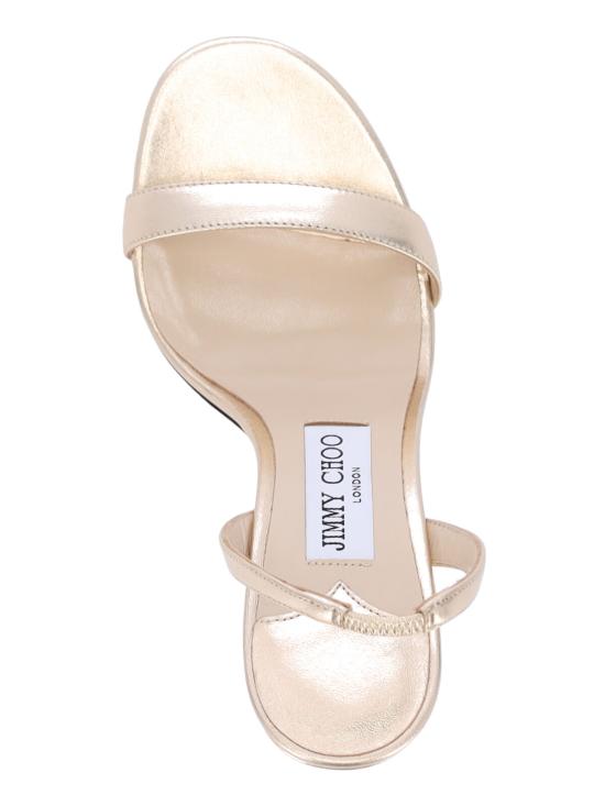 26FW 지미추 힐/펌프스 JENN 100 MNA GOLD - JIMMY CHOO