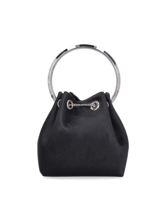 26FW 지미추 토트백 BON BON FUQ BLACK SILVER - JIMMY CHOO