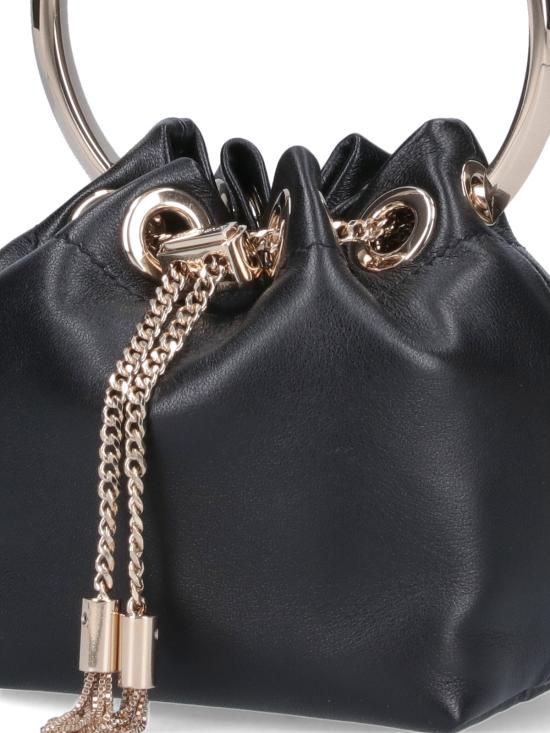 26FW 지미추 토트백 MICRO BON BON RIH BLACK Black - JIMMY CHOO