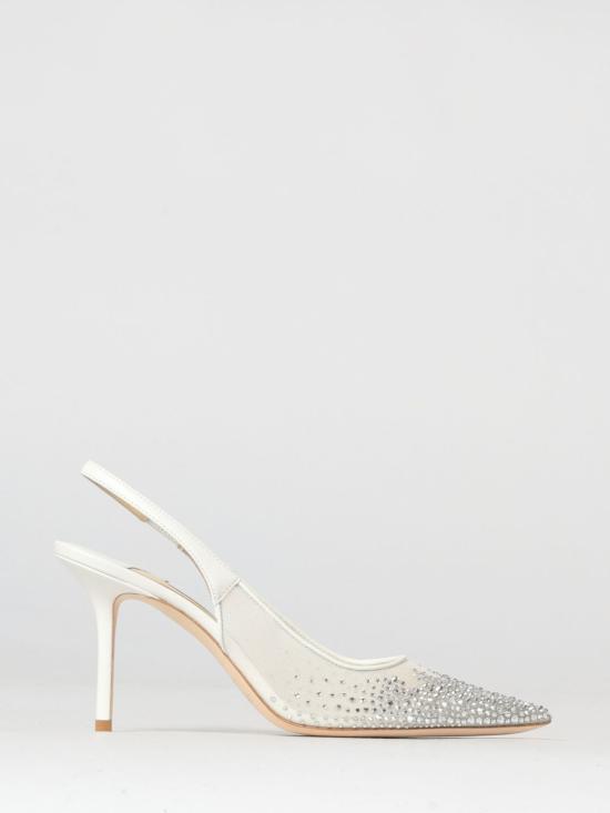 26FW 지미추 힐/펌프스 LOVE SB 85 NYT WHITE CRYSTAL White
