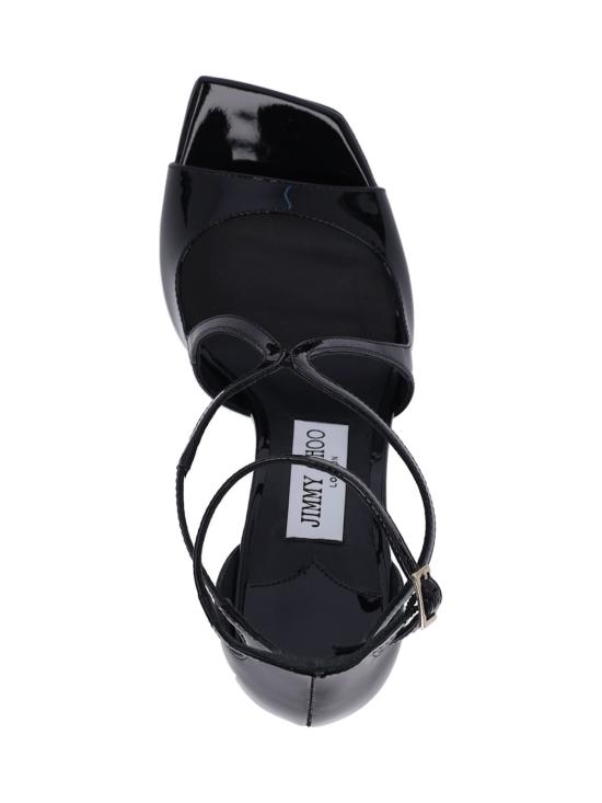 26FW 지미추 힐/펌프스 AZIA 95 PAT BLACK Black - JIMMY CHOO