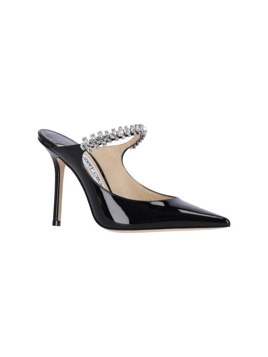 26FW 지미추 힐/펌프스 BING 100 PAT BLACK - JIMMY CHOO
