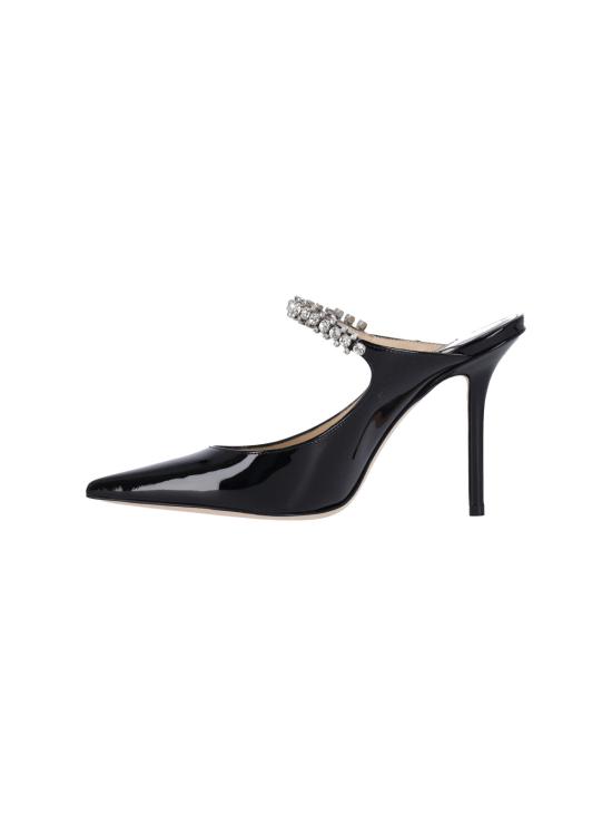 26FW 지미추 힐/펌프스 BING 100 PAT BLACK - JIMMY CHOO