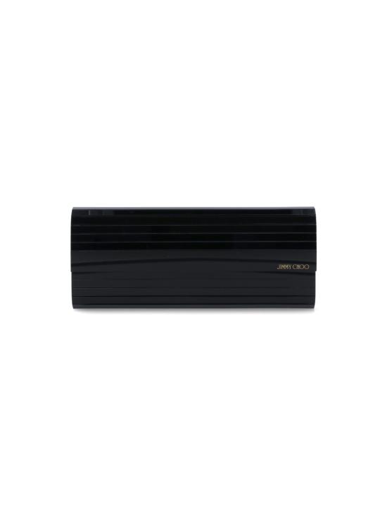 26FW 지미추 클러치/파우치 SWEETIE ACR BLACK Black