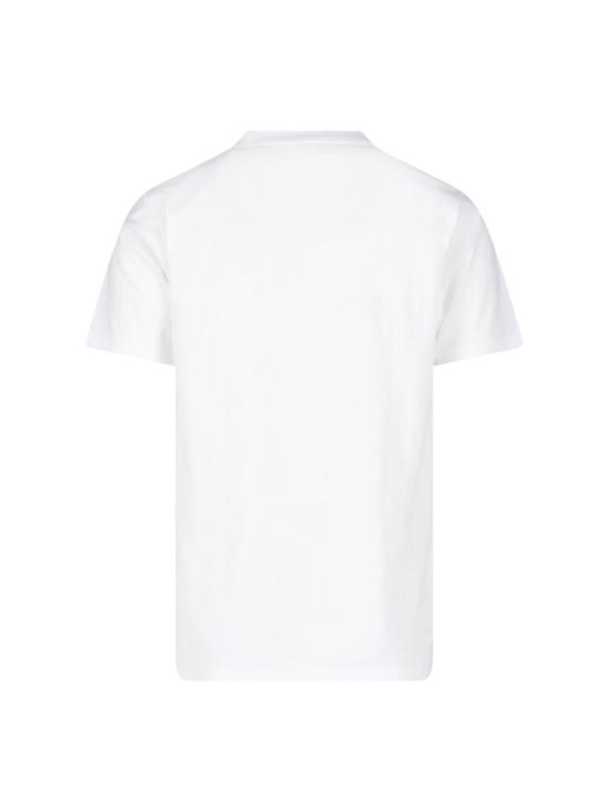 26SS 베이프 반팔 티셔츠 001TEM301004M WHITE X BLUE White - BAPE