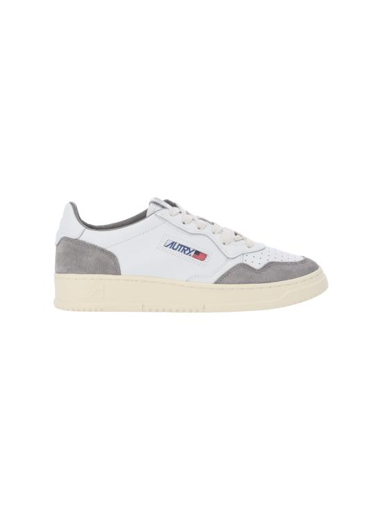 26FW 오트리 메달리스트 로우 스니커즈 AULM FT15 White