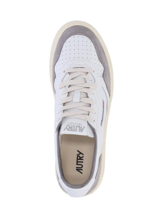 26FW 오트리 메달리스트 로우 스니커즈 AULM FT15 White - AUTRY
