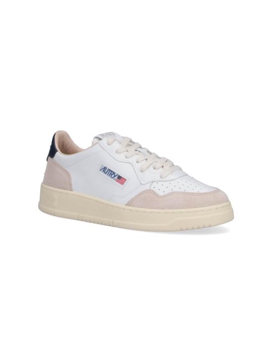 26FW 오트리 메달리스트 로우 스니커즈 AULM LS28 White - AUTRY