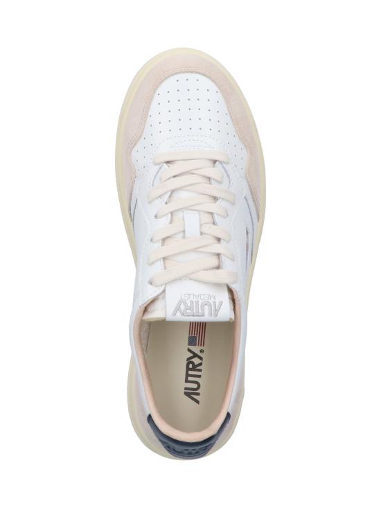 26FW 오트리 메달리스트 로우 스니커즈 AULM LS28 White - AUTRY