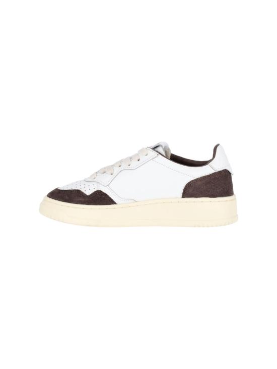 26FW 오트리 메달리스트 로우 레더 스니커즈 AULW FT19 White - AUTRY