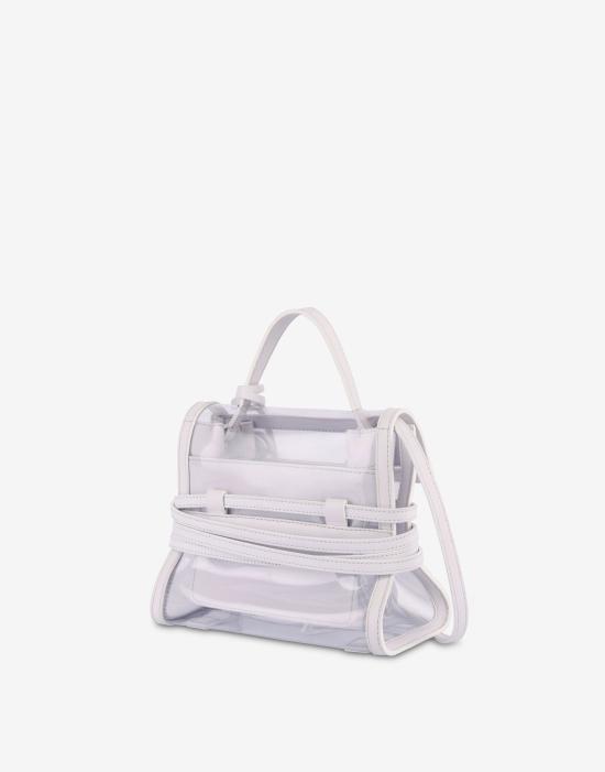 26SS 모스키노 토트백 POLMC4056PP1OOI1POL10A White DOM - MOSCHINO