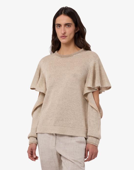 26SS 모스키노 스웨터 AEF261D 09130405AEF2018 Beige DOM - MOSCHINO