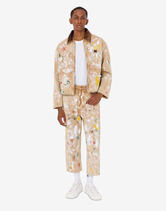26SS 모스키노 자켓 AEF261ZZ06100240AEF2466 Beige DOM - MOSCHINO