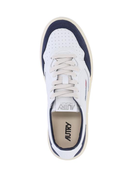 26FW 오트리 메달리스트 로우 스니커즈 AULM FT22 White - AUTRY