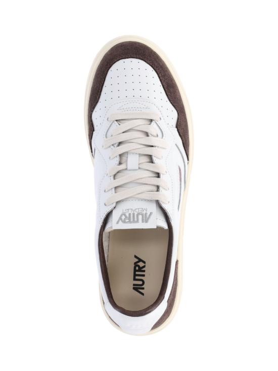 26FW 오트리 메달리스트 로우 스니커즈 AULM FT19 White - AUTRY