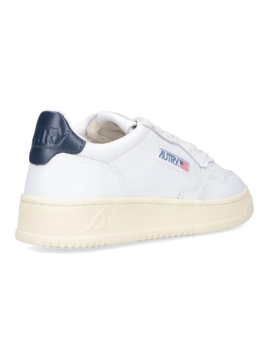 26FW 오트리 메달리스트 로우 레더 스니커즈 AULW LL12 White - AUTRY