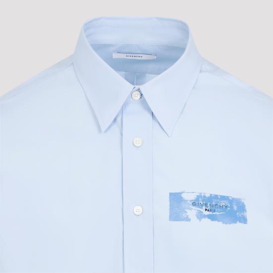 26FW 지방시 긴팔 셔츠 BM617V1YMY 452 LIGHT BLUE - GIVENCHY