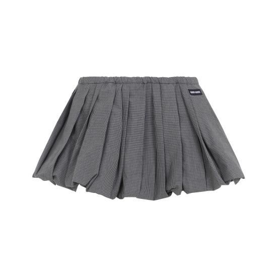 26FW 미우미우 숏 스커트 MG2723SOOO 19OS F0031 GRIGIO - MIU MIU