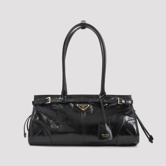 26FW 프라다 숄더백 1BA426VMOM 2CYR F0002 NERO - PRADA