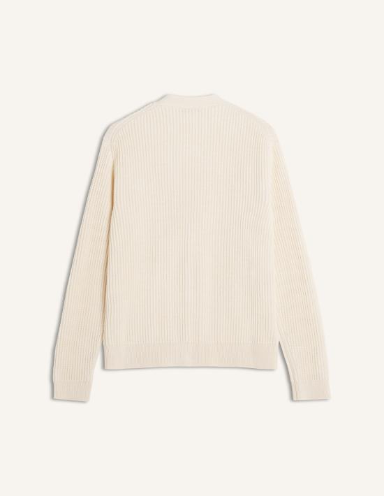 26SS 메종키츠네 가디건 QM00503KT11890431 SANDSHELL DOM - MAISON KITSUNE