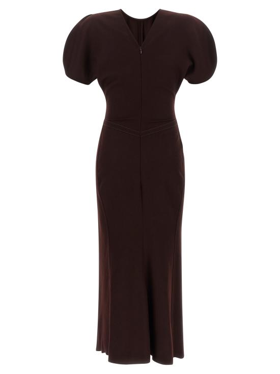 26FW 빅토리아 베컴 롱 원피스 1226WDR005227VACAI Bordeaux - VICTORIA BECKHAM