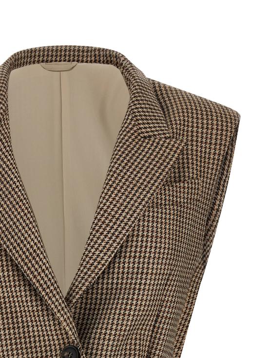 26FW 브루넬로 쿠치넬리 베스트 MG5467259PC001 Beige - BRUNELLO CUCINELLI
