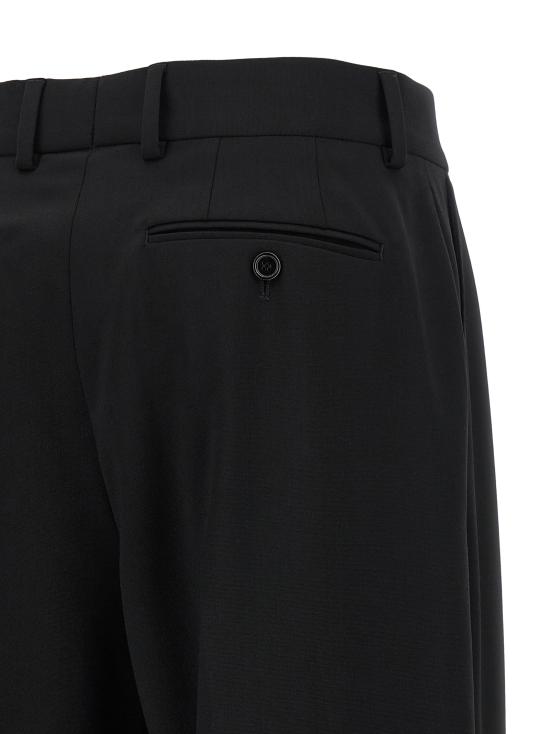 26FW 돌체앤가바나 스트레이트 팬츠 FTC17TFUBG3N0000 Black - DOLCE & GABBANA