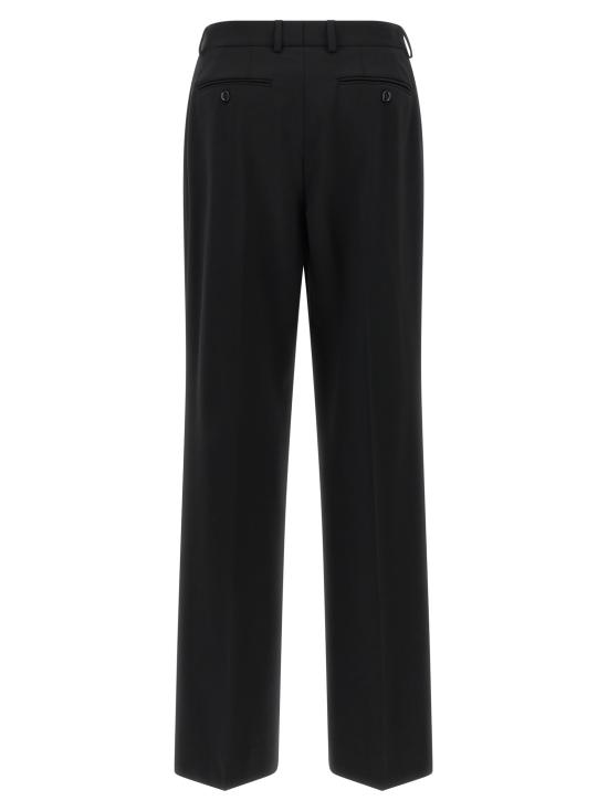 26FW 돌체앤가바나 스트레이트 팬츠 FTC17TFUBG3N0000 Black - DOLCE & GABBANA