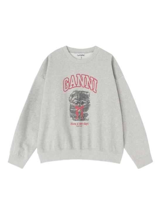 26FW 가니 키티 스웨트셔츠 A1060016 920 GREY