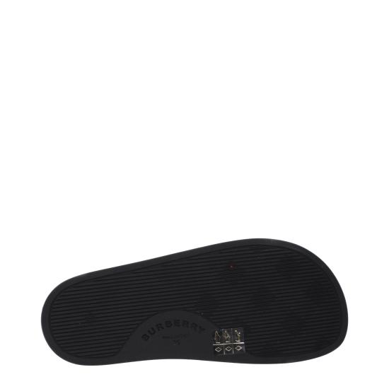 26SS 버버리 체크 패턴 FURLEY 슬라이드 8057037 - BURBERRY