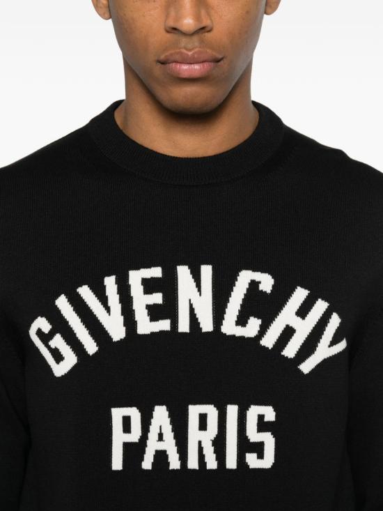 26FW 지방시 긴팔 티셔츠 BM90X94YQP 001 Nero - GIVENCHY