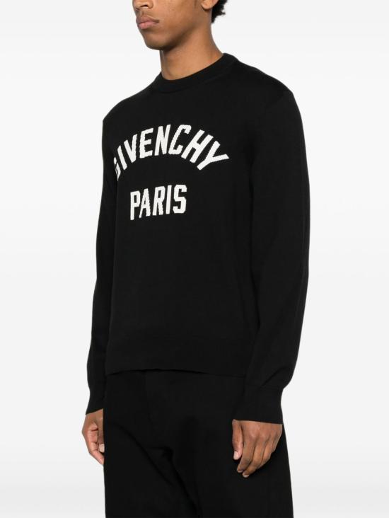 26FW 지방시 긴팔 티셔츠 BM90X94YQP 001 Nero - GIVENCHY