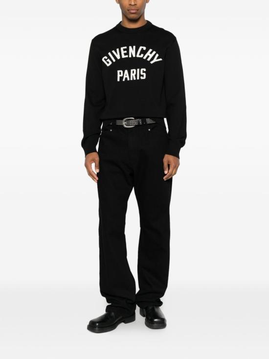 26FW 지방시 긴팔 티셔츠 BM90X94YQP 001 Nero - GIVENCHY