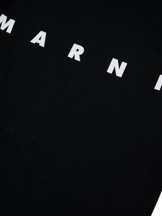 26FW [키즈] 마르니 티셔츠 M002MVM00RF 0M900 Nero - MARNI