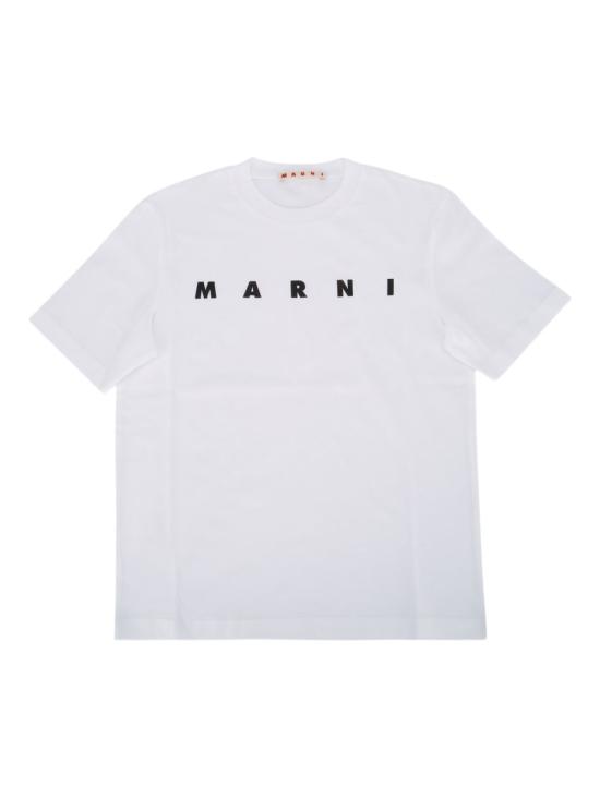26FW [키즈] 마르니 티셔츠 M002MVM00RF 0M100 Bianco